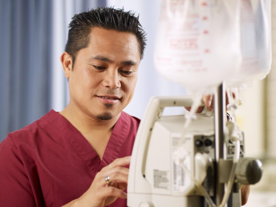 Image of Noel Panganiban, a Continuing Education at George Brown College graduate in action.