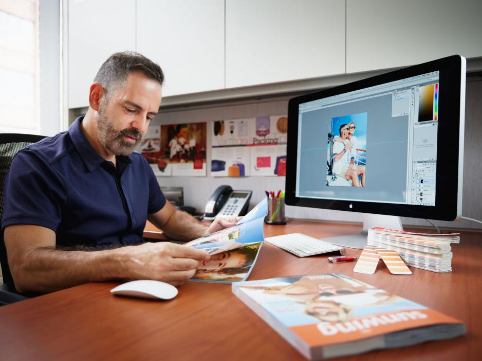 Image of Sergio Jaua, a Continuing Education at George Brown College graduate in action.