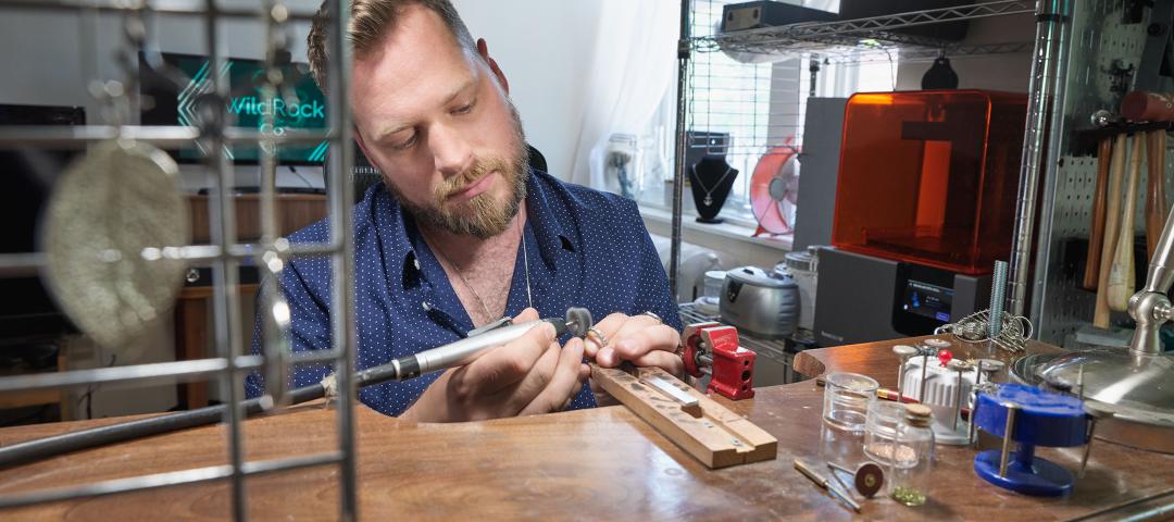 Image of Wesley Sloetjes, a Continuing Education at George Brown College graduate in action.